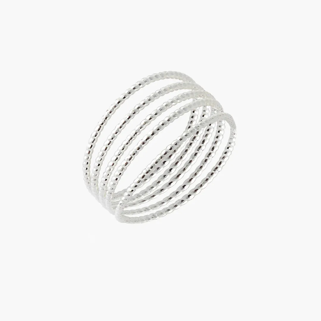 Flash Sale Bague 5 rangs Bagues