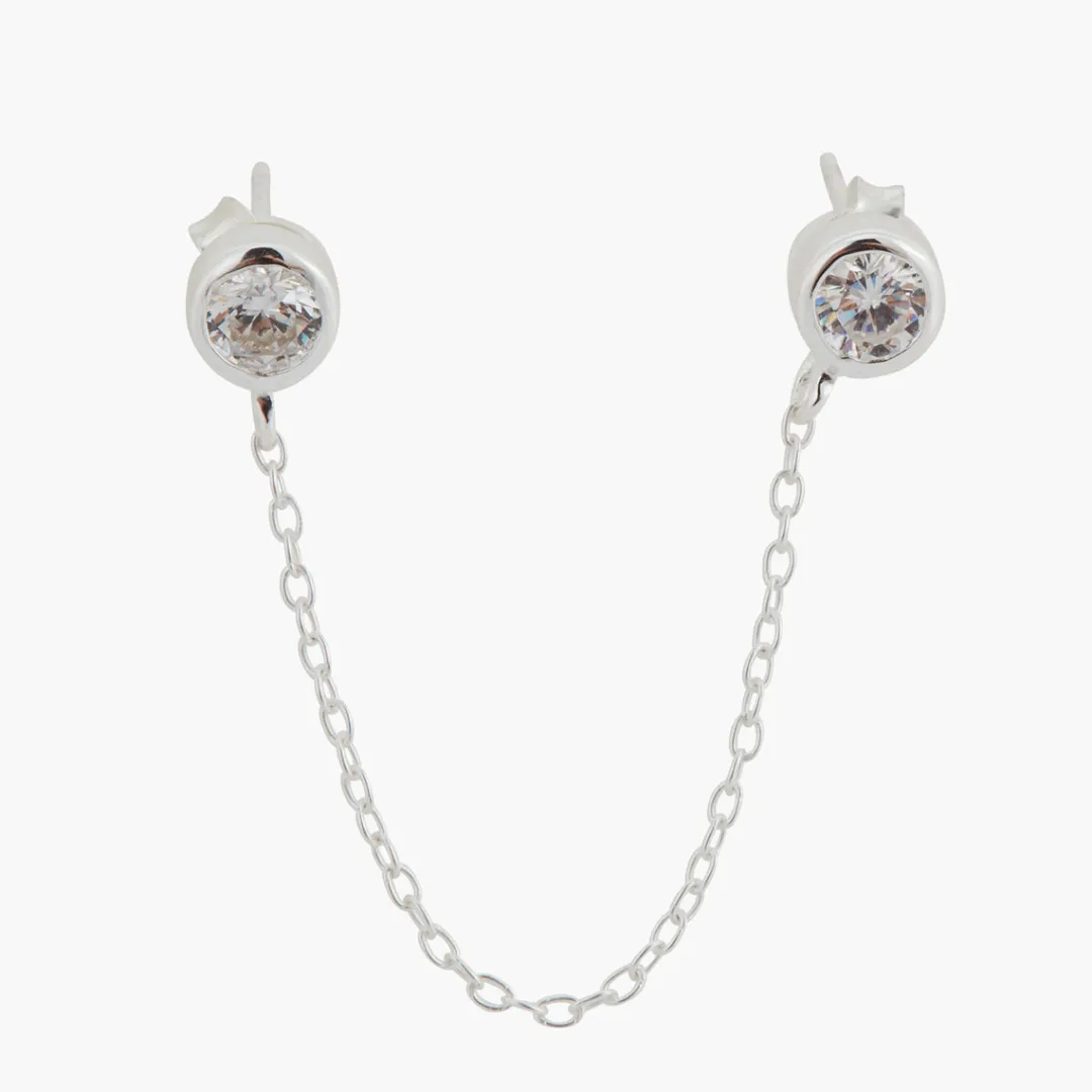 New Boucle d'oreilles chaine Argent Garanti Boucles D'Oreilles | Boucles D'Oreilles