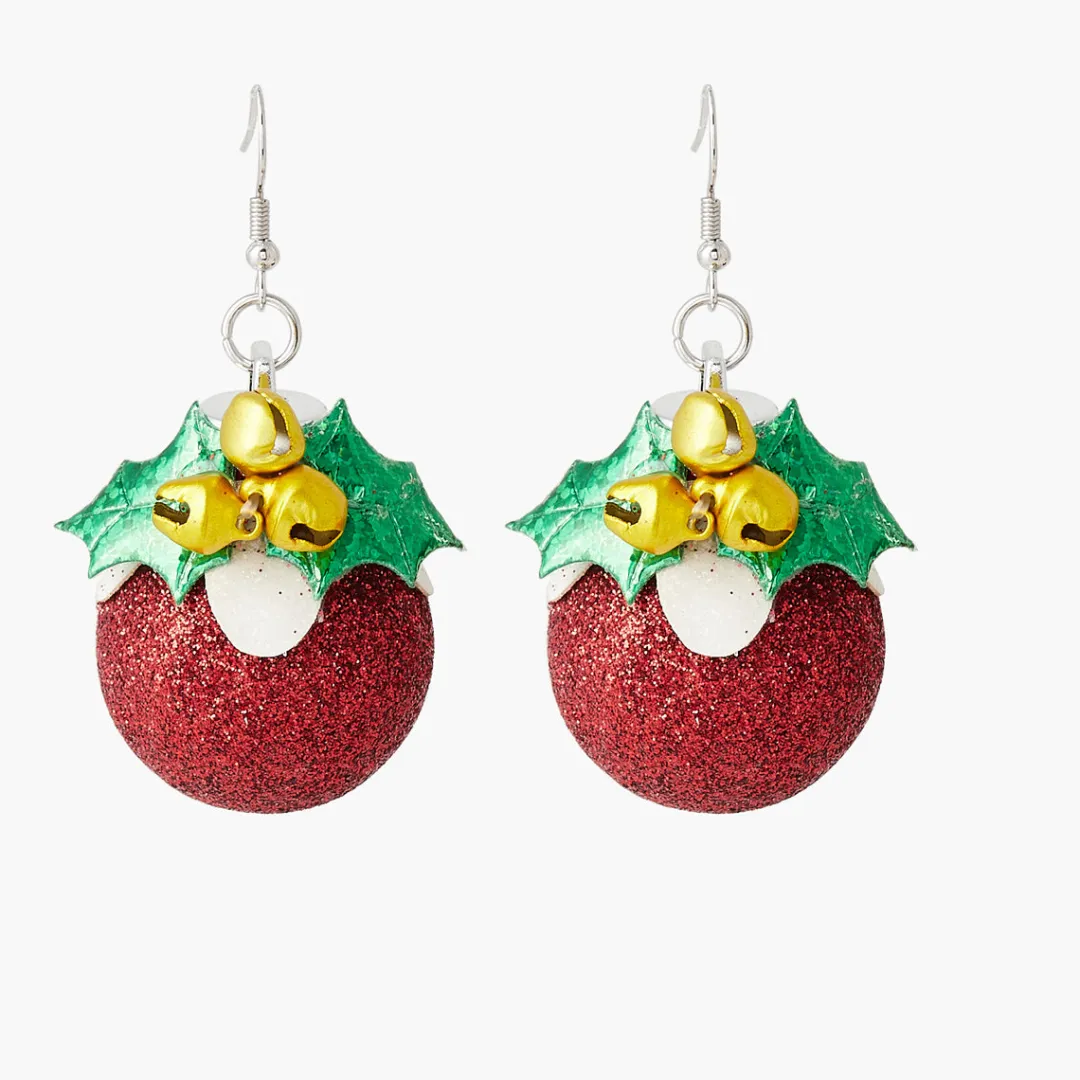 Clearance Boucles d'oreilles boules de Noël Boucles D'Oreilles