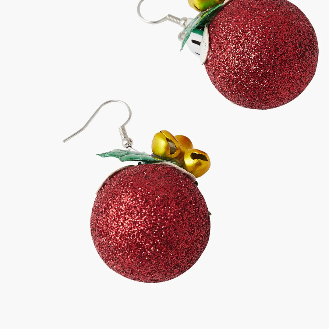 Clearance Boucles d'oreilles boules de Noël Boucles D'Oreilles