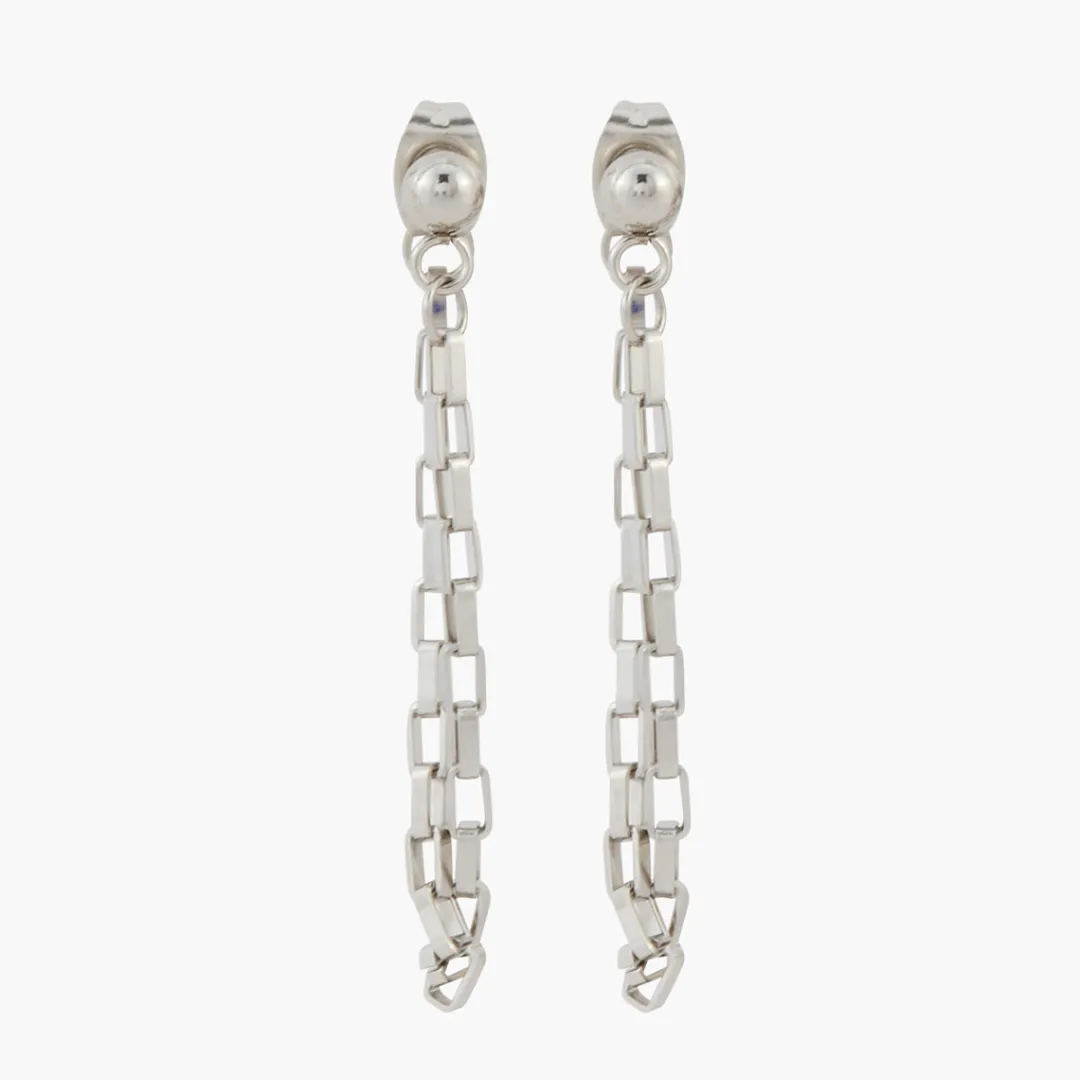 Sale Boucles d'oreilles chaine Acier Inoxydable Boucles D’Oreilles | Boucles D'Oreilles