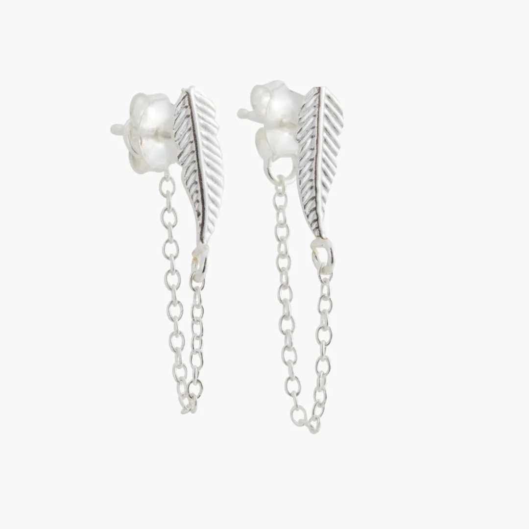 Hot Boucles d'oreilles chaînes Argent Garanti Boucles D'Oreilles | Boucles D'Oreilles