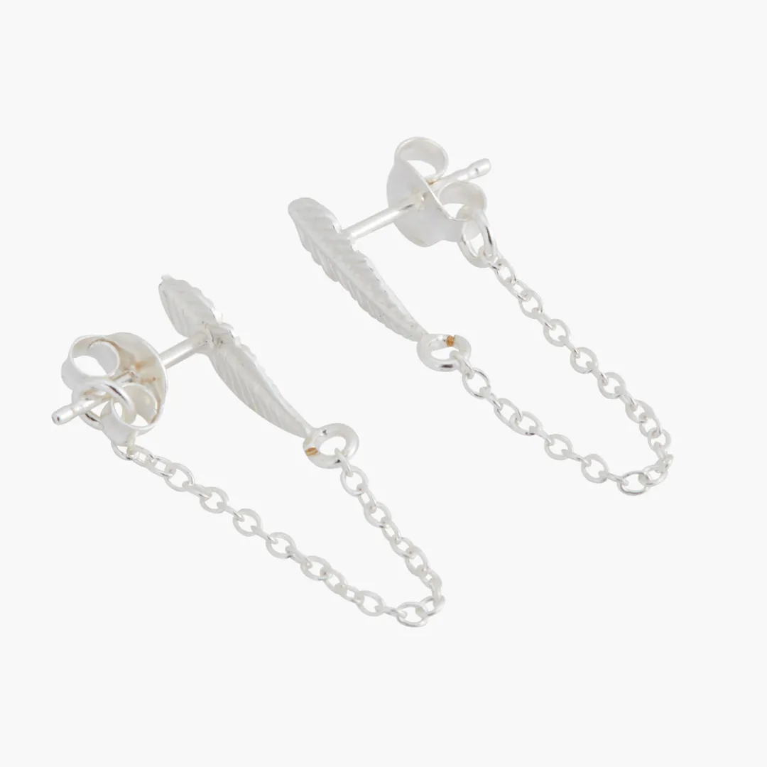 Hot Boucles d'oreilles chaînes Argent Garanti Boucles D'Oreilles | Boucles D'Oreilles