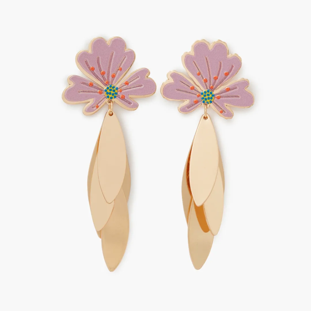 Clearance Boucles d'oreilles fleurs Boucles D'Oreilles