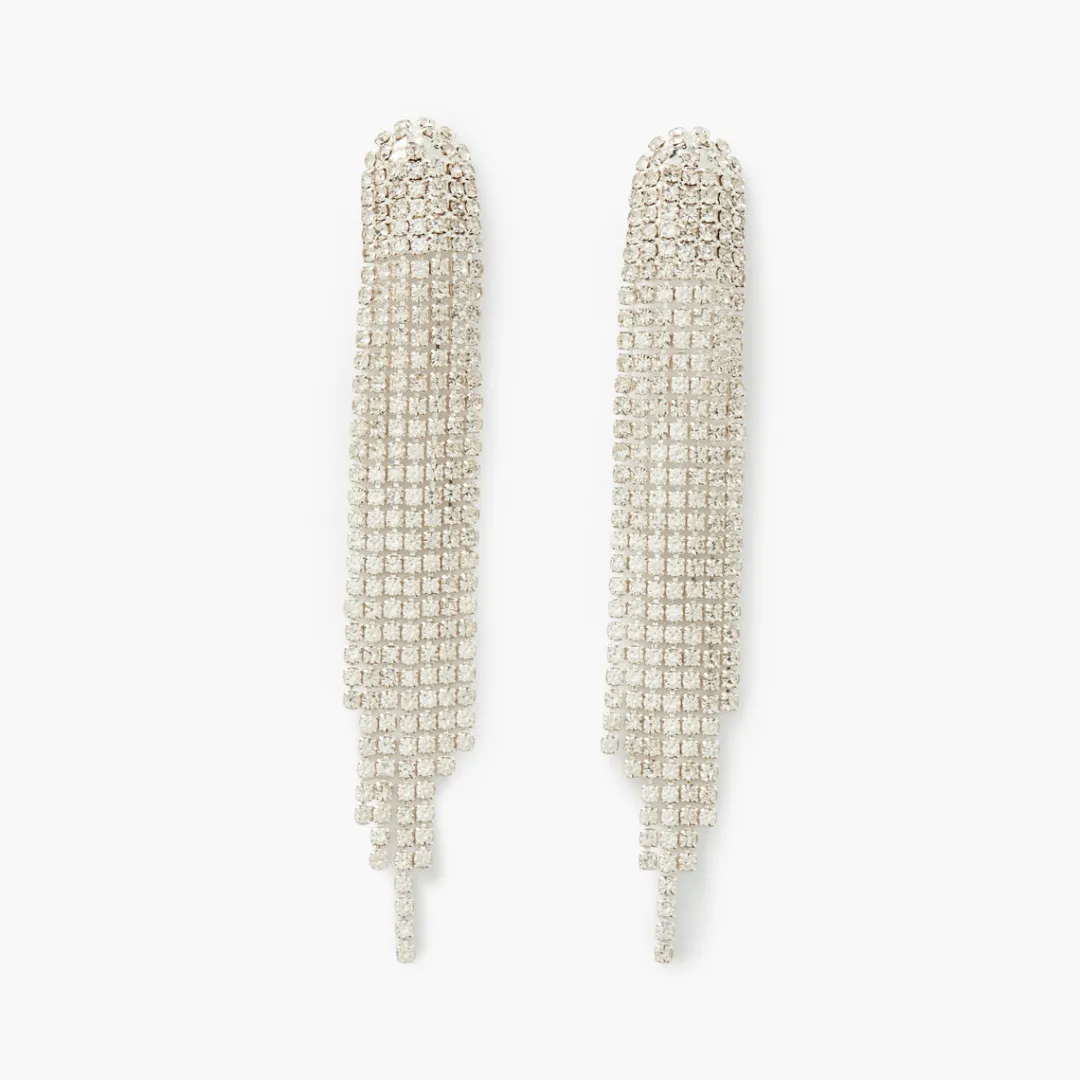 Flash Sale Boucles d'oreilles longues à strass Boucles D'Oreilles