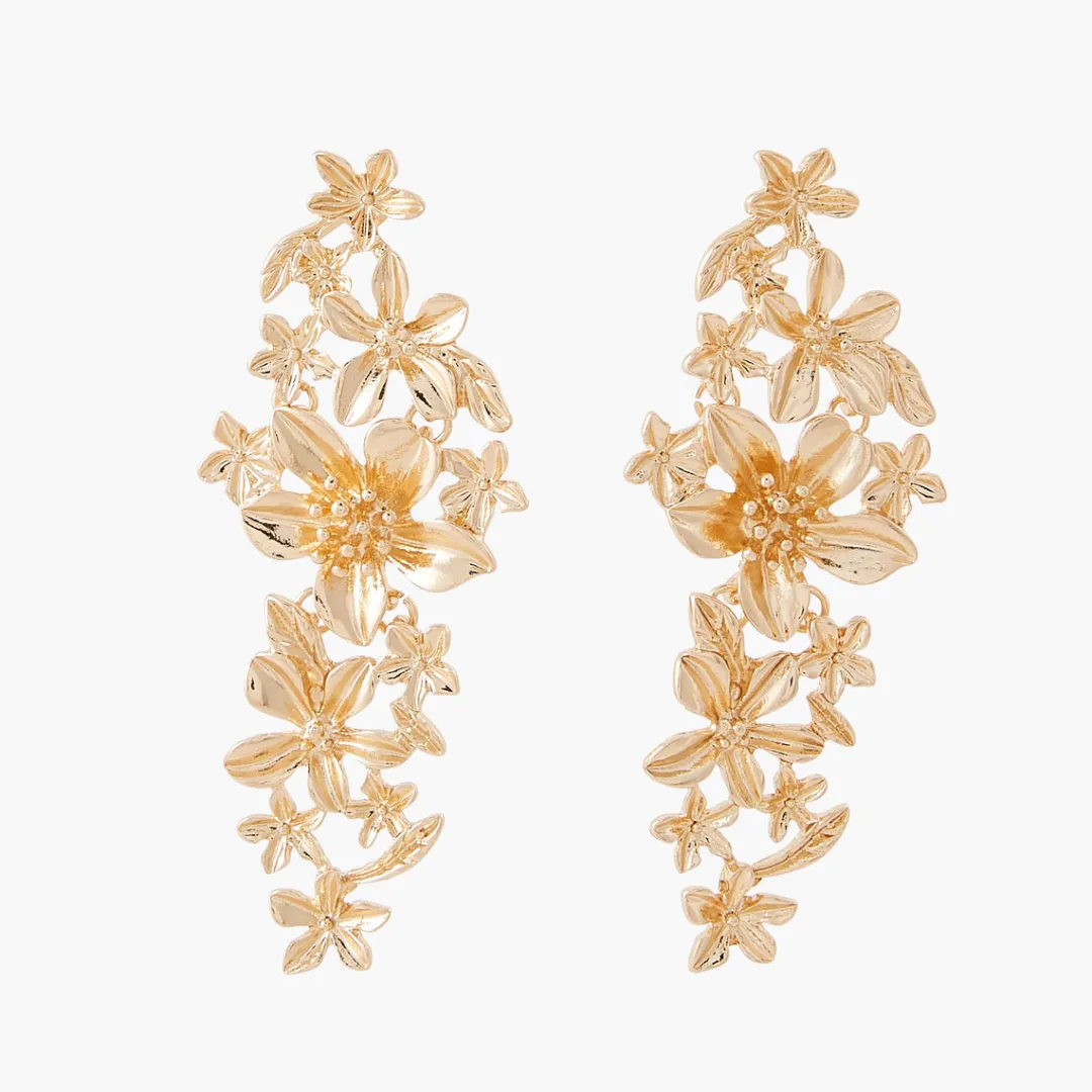 Best Sale Boucles d'oreilles multi fleurs Boucles D'Oreilles