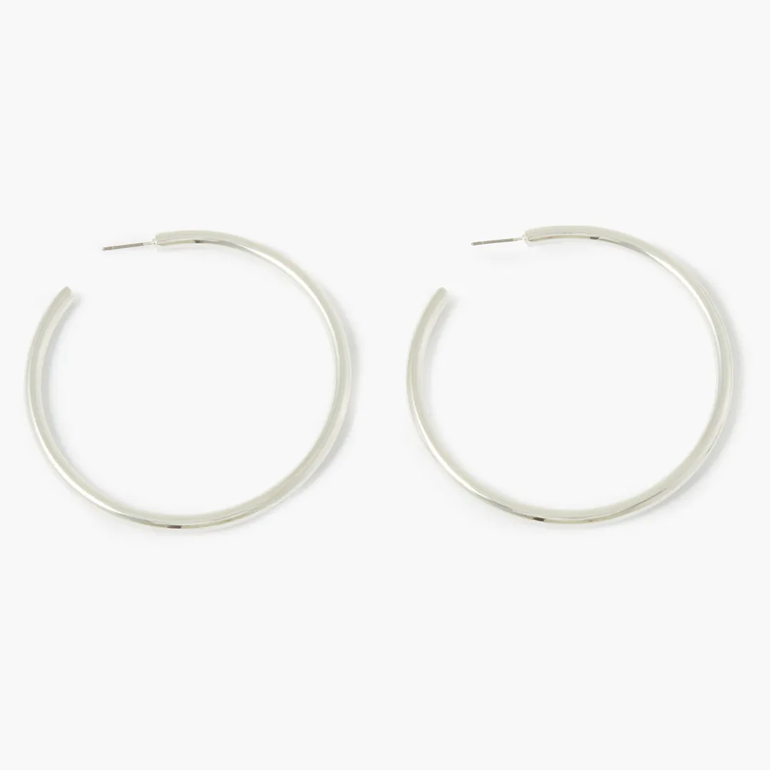 Fashion Grandes créoles 65mm Boucles D'Oreilles