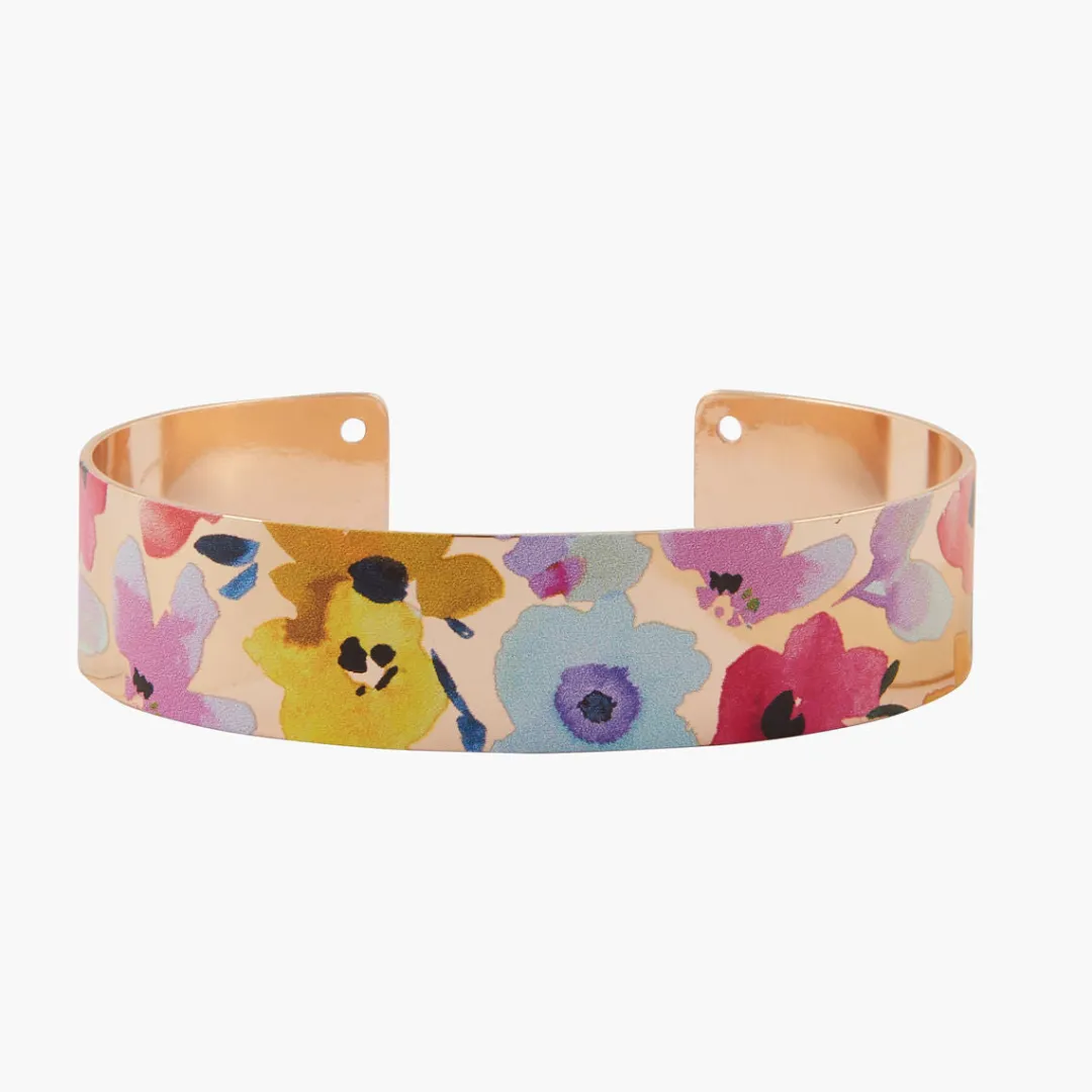 Flash Sale Manchette Balagane à imprimé fleurs Bracelets