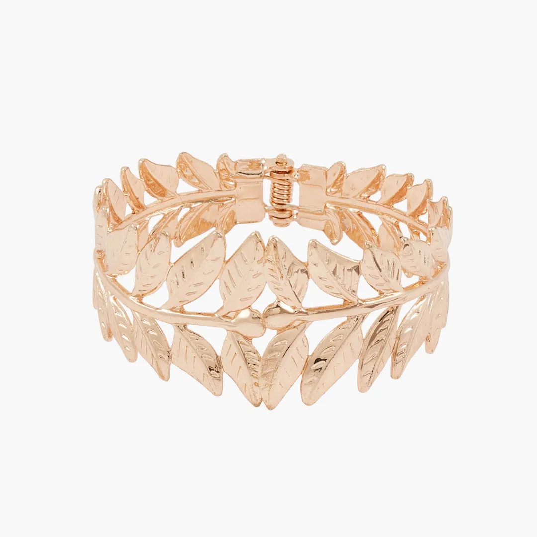 Online Manchette feuilles Bracelets