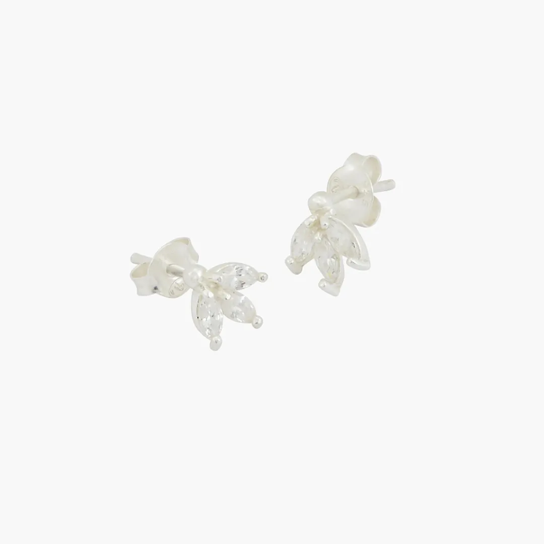 Fashion Puces d'oreilles fleurs Argent Garanti Boucles D'Oreilles | Boucles D'Oreilles