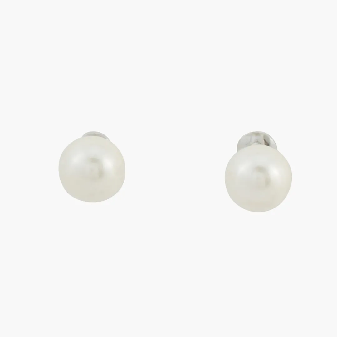 Cheap Puces d'oreilles perle 8mm Boucles D'Oreilles