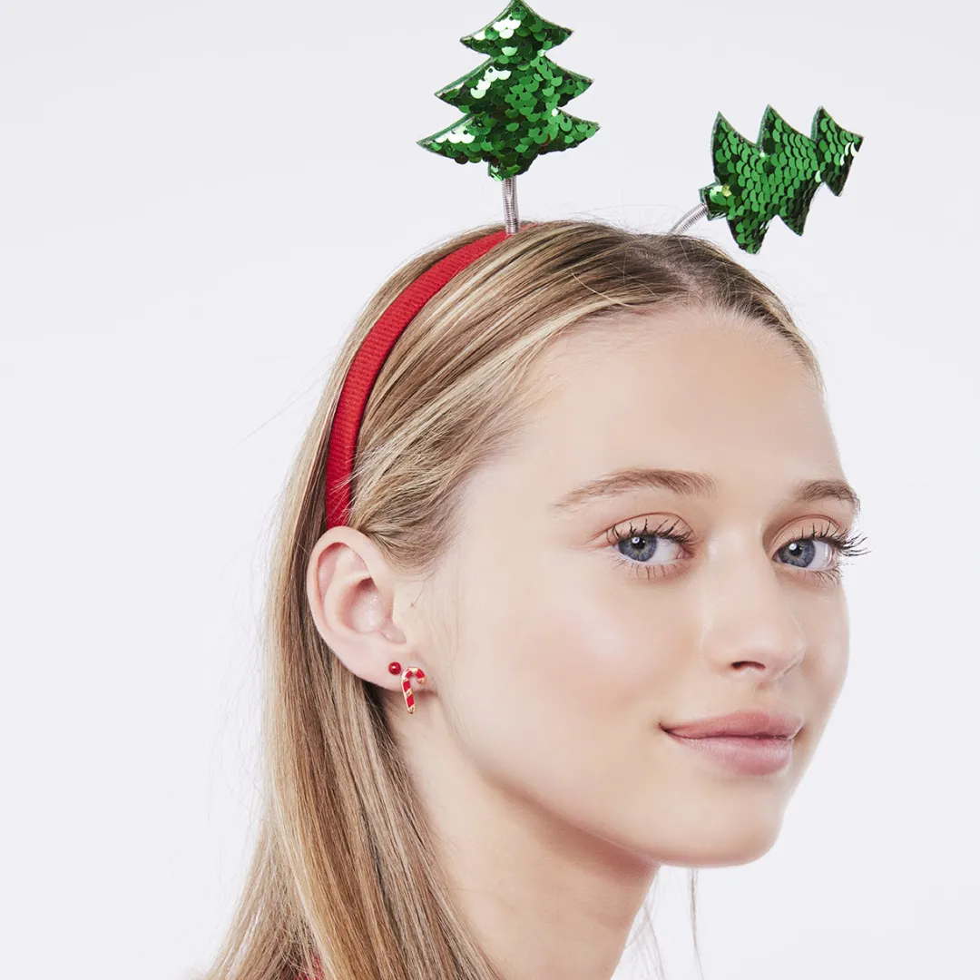 Best Sale Set de puces d'oreilles multicolore Xmas Party Boucles D'Oreilles